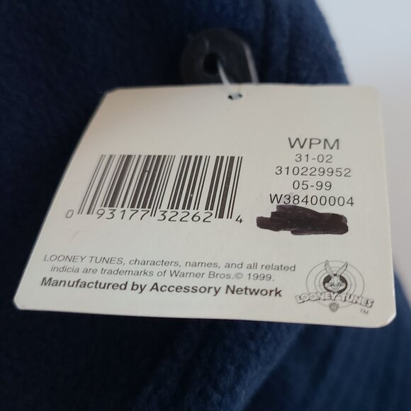 LONEY TUNES TWEETY BIRD -BLUE FLEECE BUCKET HAT - UNISEX -OSFM - Picture 9 of 9